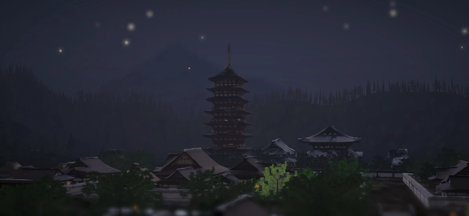 上京の舟岡山のゲーム画面